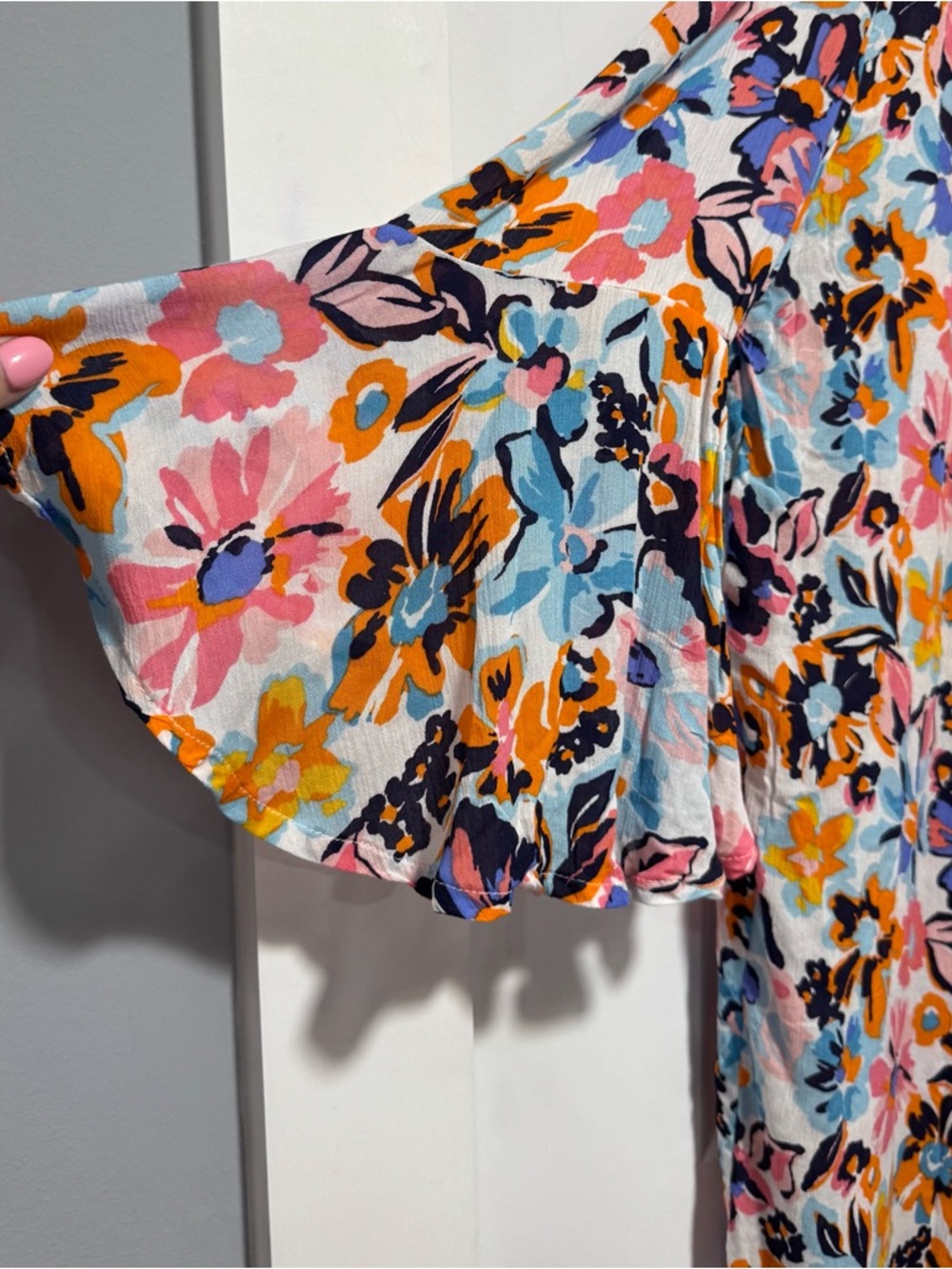Anne Cole Multicolor Floral Beach Tunic - Picture 3 of 9